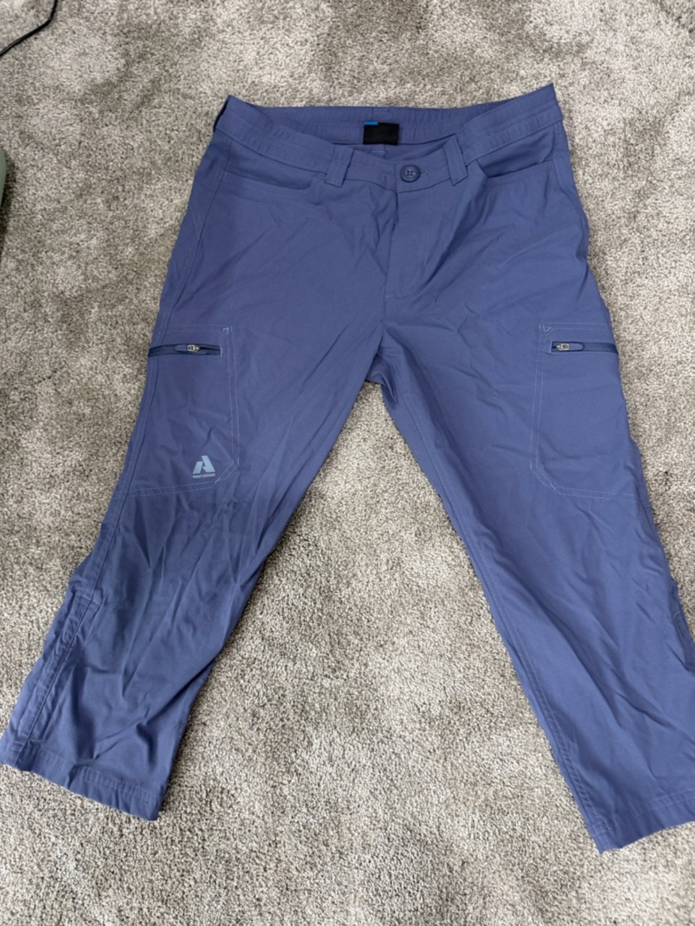 Eddie Bauer Slate Blue Outdoor Cargo Pants